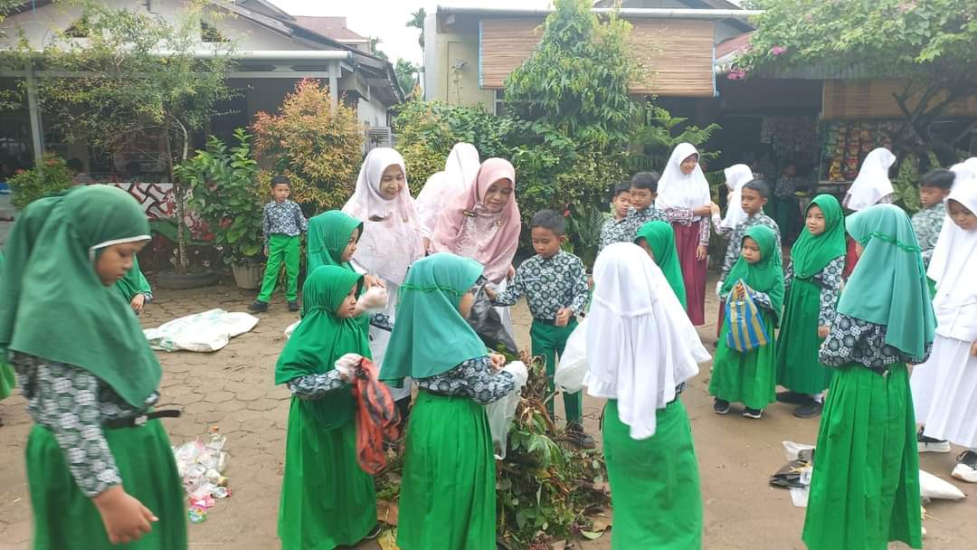 Sedang memilah 
